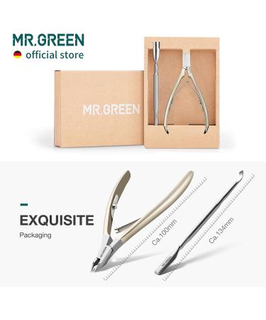 MR.GREEN Colorful Cuticle Nippers & Nail Clippers Set - Nickel Plated Beauty Tool - Buy Online on GoSupps.com