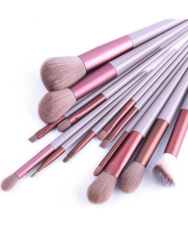 13-Piece Professional Makeup Brush Set | Face & Eye Cosmetics Brushes for Foundation Concealers & Blush | International Shipping Available - Buy Online on GoSupps.com