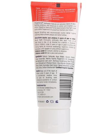 Jason Natural Power Smile Whitening Paste - Powerful Peppermint 3 oz | Teeth Whitening - Buy Online on GoSupps.com