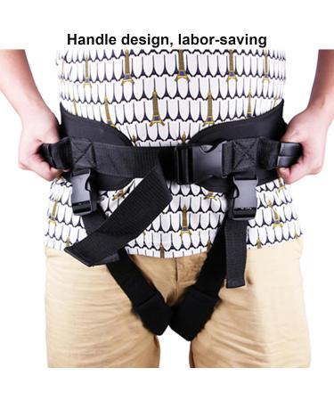 ZXJDP Gang Belt with 7 Handles | Senior Lifting & Walking Aid with One-Click Buckle | Non-Slip Transfer Straps for Elderly & Handicap Support - Buy Online on GoSupps.com