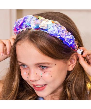 Yean Light Up Headband Flashing Hair Band LED Braided Hair Hoops Luminous Hair Accessories for Christmas Halloween Lighted Party (Braided) - Buy Online on GoSupps.com
