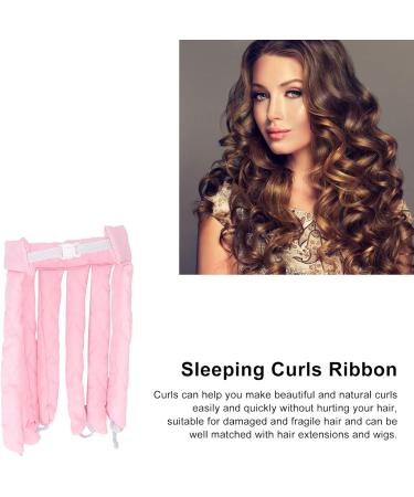 Canne friser sans chaleur bigoudis de couchage coton friser portable pendant la nuit pour cheveux longs mouill s pink - Buy Online on GoSupps.com