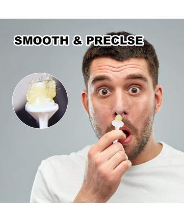 Msteco Nose Wax Chopsticks 100 Pcs Nasal Hair Wax Sticks & Applicators for Men | Nose Hair Removal & Cleaning Set - Buy Online on GoSupps.com