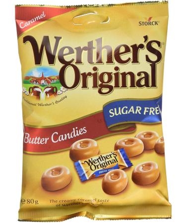 Werther's Original Werther's Original Pack of 3 sugar-free butter candies (3 x 80g)