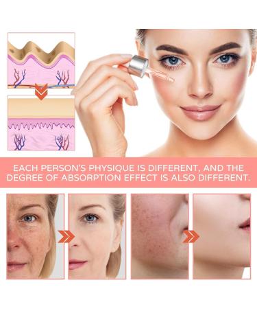 FLLUOUZH 3 Pieces Skin Vitamin Serum 5in1 AntiWrinkle Firming Serums for Face and Body Wrinkle Lifting and Firming Essence Nourishing and Moisturizing Reduces Fine Lines - Buy Online on GoSupps.com