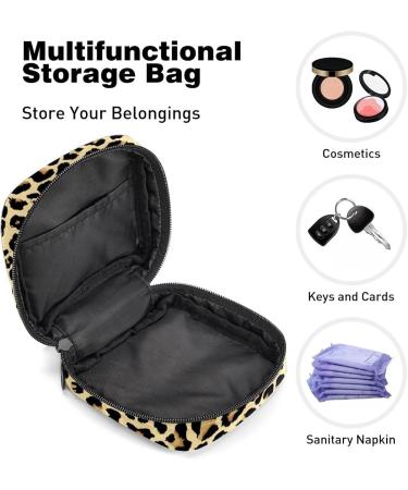 Womens Bonds Storage Pockets Stillpad Keeper - Leopard Pattern Portable Period Kit Pocket Feminine Product Bag | Color1 - Buy Online on GoSupps.com