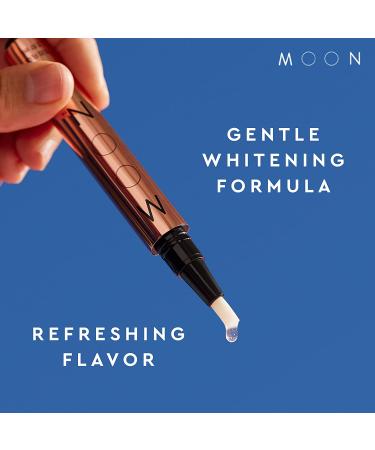 MOON Teeth Whitening Pen by Kendall Jenner | On-The-Go Brightening | 30+ Uses | Vegan Rose Mint Formula - Buy Online on GoSupps.com