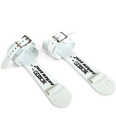Gibson Athletic Single Buckle Just Right Uneven Bar Grips Medium White - Buy Online on GoSupps.com