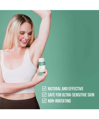 Magsol Magnesium Deodorant - Lemongrass 2.8 oz | Natural, Aluminum-Free, Long-Lasting Freshness - Buy Online on GoSupps.com