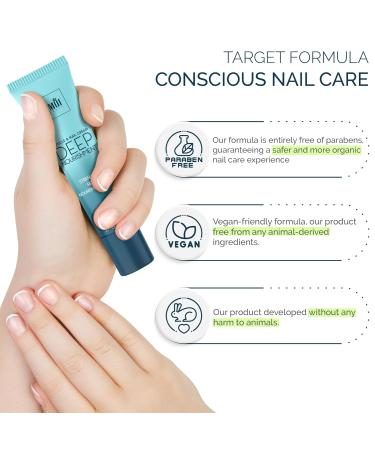 Shea Nourishing Cuticle & Nail Cream | USA Made Pro Nail Care | Strengthen Nails & Soften Cuticles | Hydrating Repair with Organic Shea Butter | 1 Oz - Buy Online on GoSupps.com