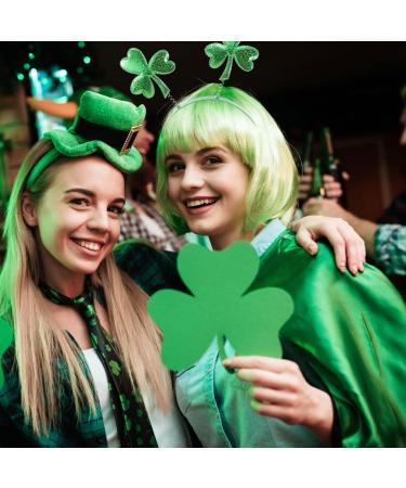 3 Pieces St. Patrick's Day Headband - Green Shamrock Hair Hoop for Holiday Decoration | St. Patrick's Day Accessories - Buy Online on GoSupps.com