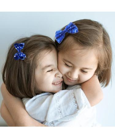 MUFEKUM School Girls Blue Hair Accessories Blue Bow Hair Clips Blue Bow Headband Blue Hair Bands Hair Accesories for Girls Christmas Birthday Gift - Buy Online on GoSupps.com