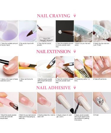 Major Diji 60g Pink Acrylic Nail Powder - Professional 3D Nail Extension & Carving for Long-Lasting Manicures | Ideal Beauty Gift - Buy Online on GoSupps.com
