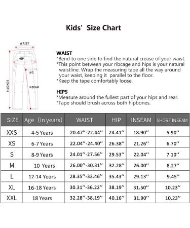JOMLUN Boys Scout Convertible Hiking Pants - Army Green, Youth Cargo Trouser for Outdoor Climbing - Size 12-14 Years - Buy Online on GoSupps.com