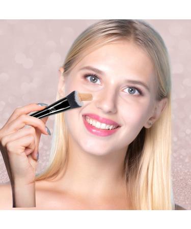 ENERGY Foundation Brush - Premium Kabuki Makeup Brush for Flawless Liquid Cream & Powder Application - Buy Online on GoSupps.com