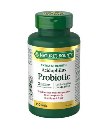 Nature's Bounty Acidophilus Probiotic 2 Billion 150 caplets