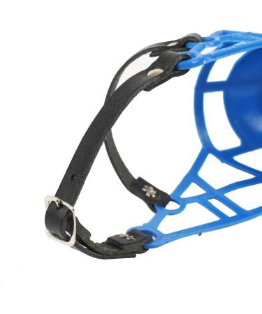 Don Pare Muzzle Model 101 in Blue | Ideal for Freewheel Kennels & Dog Racing | Amathings - Buy Online on GoSupps.com