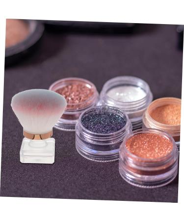 Portapotty Morphie Portable Foundation Brush Makeup Brush Women Makeup Tools Makeup Powder Brush Tricolor Paint Blush Brush Beauty Tools Miss Mushroom Head Artificial Fiber - Buy Online on GoSupps.com