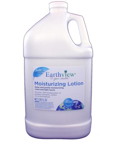 Earthview Lotion Fragrance Free 128 oz Gallon Refill- Designed for Environmental Sensitivities (MCS EI MI)