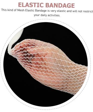 Mobestech 3 Rolls Forearm Care Cotton Stockinette Dressing - Elbow Support Wrap & Retainer in White for Ultimate Comfort - Buy Online on GoSupps.com