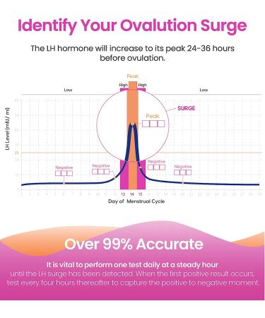 Femometer Ovulation Test Strips - 50 LH Strips | 99% Accurate & Easy to Use - Buy Online on GoSupps.com