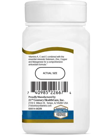 21st Century Antioxidant - 75 Tablets for Immune Support & Wellness - Buy Online on GoSupps.com