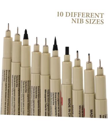 COHEALI Undercl 40 Pcs Waterproof Hook Line Waterproof Eyeliner Black Micro-pen Professional Art Pens Thin Line Writing Pens As Shownx4pcs 1 count (Pack of 1) - Buy Online on GoSupps.com