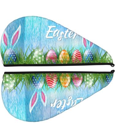 Quick-Dry Hair Towel Wrap - Easter Special | Hair Towel Turban & Button Design for Effortless Drying - Buy Online on GoSupps.com