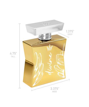 Eternal Divine EDP Inspired by J adore 3.4 oz (100ml) Long-lasting Vegan Clean Ingredients Perfume Spray 2000 sprays per bottle - Buy Online on GoSupps.com