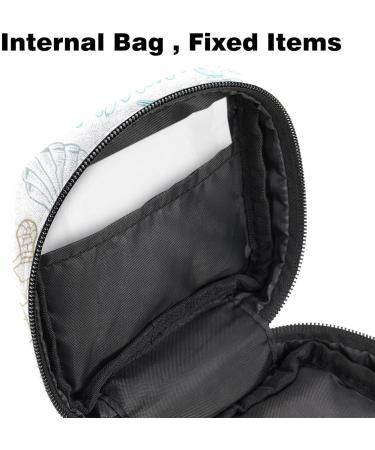 MUOOUM Sanitary Napkin Storage Bag - Portable Menstrual Cup Pouch for Women - Multi-colored - Buy Online on GoSupps.com