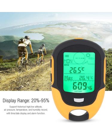Vgeby Auto-Altitude Barometer | Multifunctional Knife Barometer Hygrometer & Compass for Outdoor Fishing Supplies - Buy Online on GoSupps.com