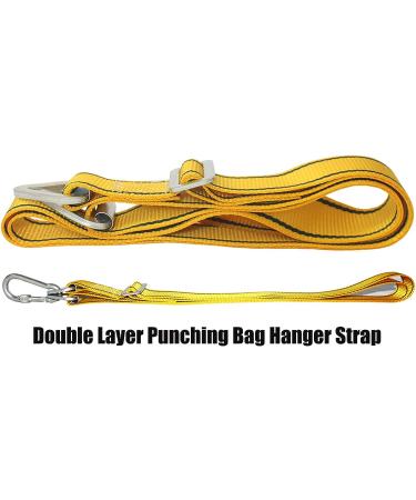 XMYANG Heavy Duty Boxing Bag Hanger Strap - Yellow Hanging Strap Mount for Heavy Punching Bag - Buy Online on GoSupps.com