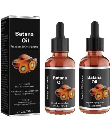 Batana Oil for Healthy Hair Growth - Promotes Hair Wellness for Men & Women - Enhances Radiance - 2PCS - Buy Online on GoSupps.com