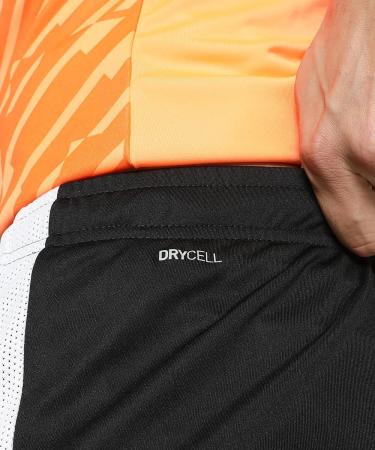 Puma TeamLIGA Referee Shorts for Men - Black/White | Stylish Durable Perfect for Officials - Buy Online on GoSupps.com