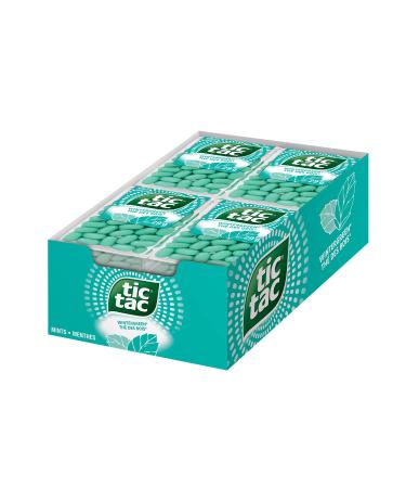 TIC TAC Mints Wintergreen Mint Candy 29g Singles 12 Count Bulk Candy Mints Wintergreen 12 count
