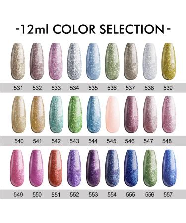 Lavender Violets 12ml Gel Nail Polish | UV LED Soak Off | Salon Quality Spring Green H543 - Buy Online on GoSupps.com