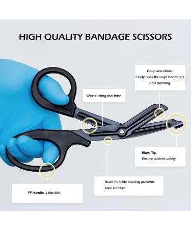 Medical Association Scissors | EMT & Trauma Scissors | Emergency Nurse Scissors (15cm) - Perfect for First Aid and Medical Use - Buy Online on GoSupps.com