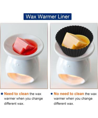 25pcs Wax Melt Warmer Liner Silicone - Black | Sourcing Map | Candle Fragrance Melter Quality - Buy Online on GoSupps.com