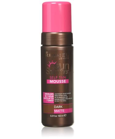 Rimmel London Sun Shimmer Self Tan Mousse - Dark Matte 150ml