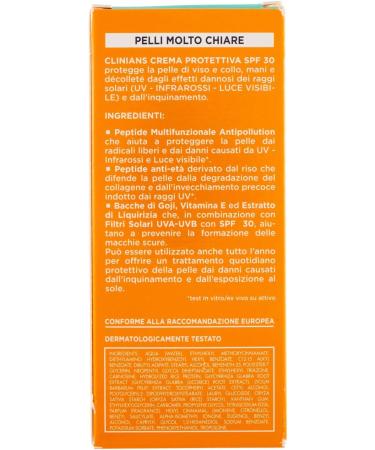  CLINIANS Clinians Anti-Pollution Face Sunscreen SPF 30 75 ml - Buy Online on GoSupps.com