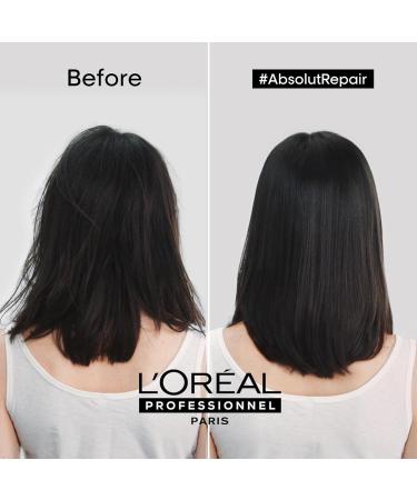 L Or al Professionnel | Shampoo With Protein And Gold Quinoa for Dry And Damaged Hair Serie Expert Absolut Repair 300 ml (Pack of 1) - Buy Online on GoSupps.com
