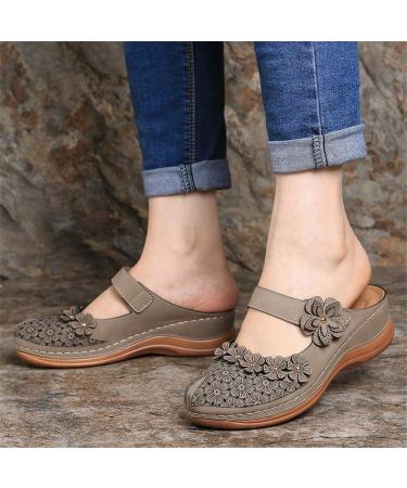 Shop Vintage Women's House Shoes: Comfortable Sandals Clogs & Slides - Summer Footwear (5 41 EU - 5 43 EU) - Buy Online on GoSupps.com