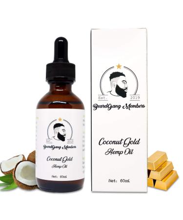 Hemp Beard oil by BeardGang Members | Hemp oil | Premium Beard oil | Hemp seed oil | Natural oils | Coconut Gold | The Future of Beard Grooming