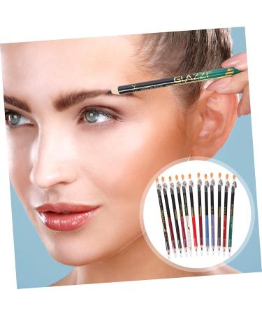 HAPINARY 12pcs Lip Liner Eyeliner Lip Pencil Lipliner Pencil Makeup Lip Liner Gel Liner Eyeliner Wooden - Buy Online on GoSupps.com