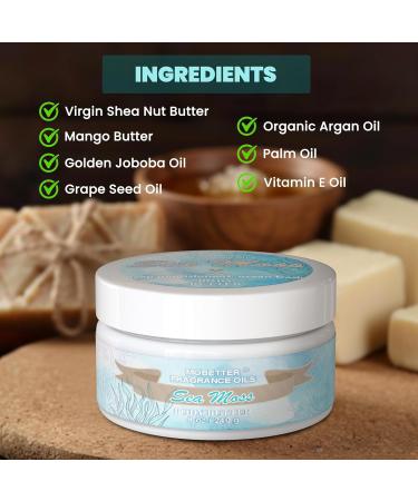MOBETTER FRAGRANCE OILS Sea Moss 8 Oz Body Butter for Unisex - Buy Online on GoSupps.com