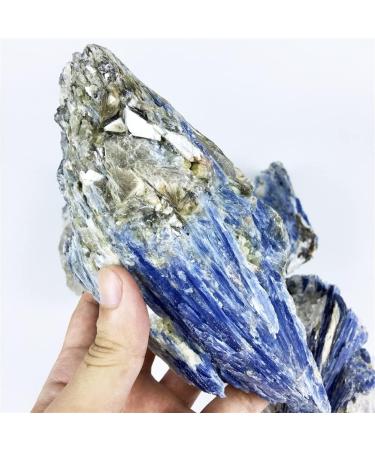 Natural Crystal 1pc Natural Rough Quartz Raw Blue Kyanite Crystal Stone for Decoration Stone Mineral Specimen - Buy Online on GoSupps.com