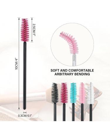 G2plus 100 PC Disposable Eyelash Brushes - Multicolored Mascara Magic Bars for Eyelash Extensions - Perfect for Professionals - Buy Online on GoSupps.com