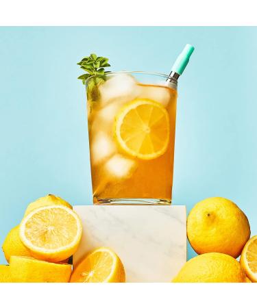 ZOKU Reusable Straw with Case - Collapsible Stainless Steel Metal Straw for Travel and On the Go - Teal Pocket Straw - Buy Online on GoSupps.com