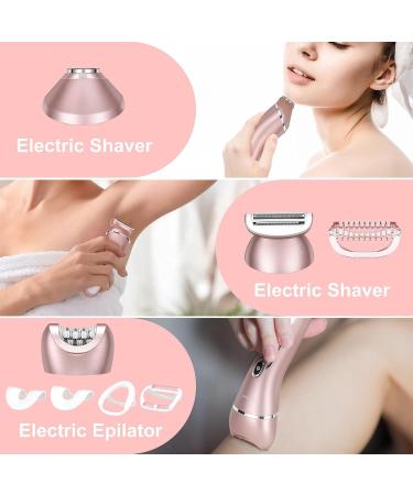 ifcow 3-in-1 Electric Razors for Women | Wet & Dry Cordless Shaver & Epilator for Legs Arms & Armpits International Shipping Available - Buy Online on GoSupps.com
