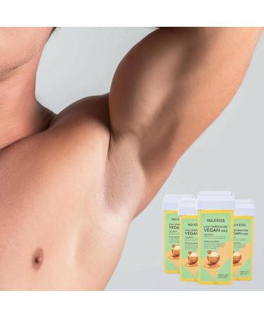 Buy Wachtrone Soft Wax Cartridge | Handwax Hair Removal Cream - Mild Texture Low Melting Point & Fragrant - Perfect for Arms Back Legs & Armpits - Buy Online on GoSupps.com